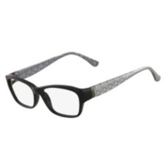 Michael Kors MK832 Black Gray Eyeglasses Frames 51-15-135 with Cloth and MK Case - Picture 9 of 9
